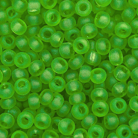 Бисер прозрачный матовый, цвет 50430