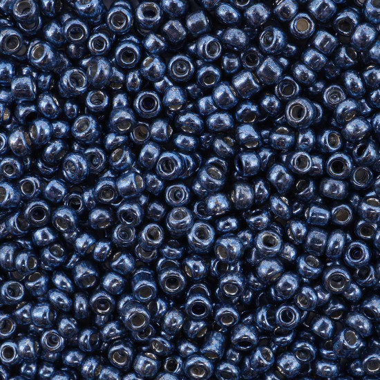 Бисер глянцевое покрытие, цвет 1122 бирюза