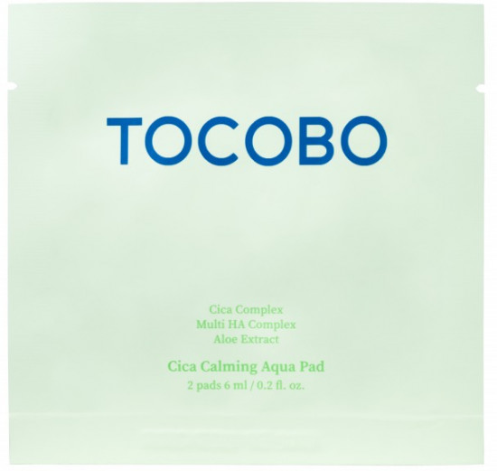Успокаивающие аква-пэды для лица с центеллой «Cica Calming Aqua Pad»