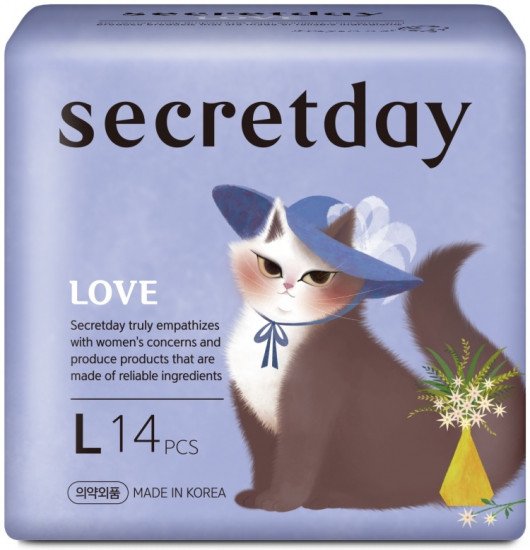 Love Гигиенические женские прокладки «Love L»