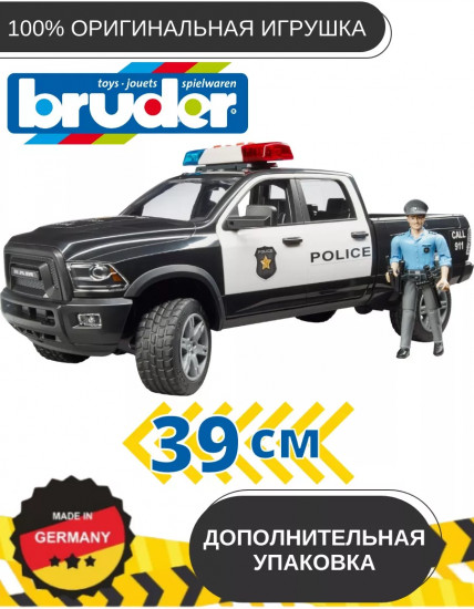 Внедорожник полицейский с фигуркой «RAM 2500»