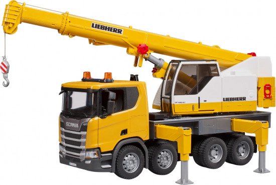Грузовой кран с аксессуарами «Scania»