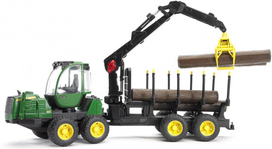 Форвардер с прицепом и аксессуарами «John Deere 1210E»