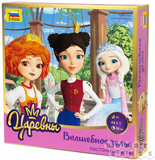 Настольная игра «Царевны: Волшебное зелье»