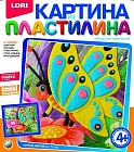 Картина из пластилина «Царица цветов»