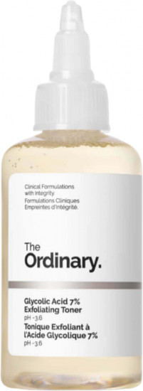 Тонер для лица с гликолевой кислотой 7% очищающий «Glycolic Acid 7% Toning Solution»