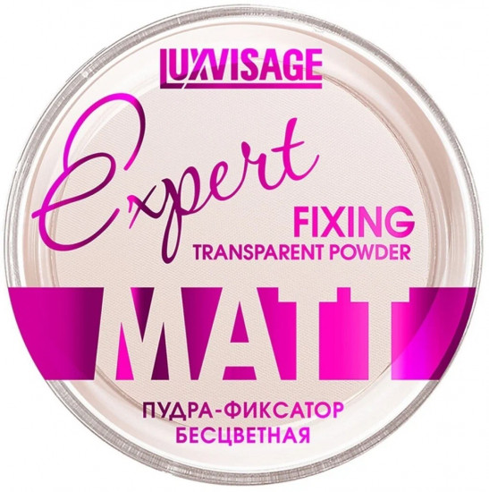 Пудра-фиксатор для лица «Expert Fixing Transparent Powder Matt», оттенок Бесцветный