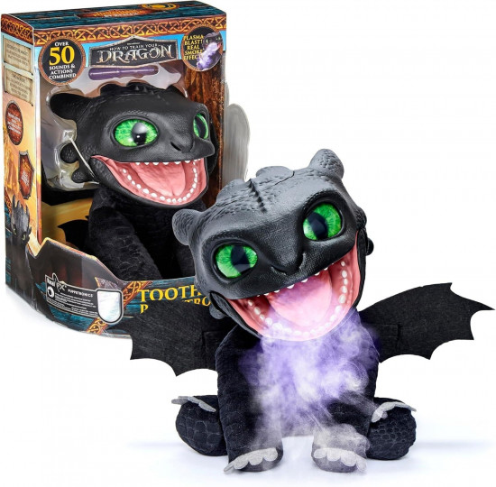 Игрушка интерактивная «How To Train Your Dragon — Toothless»