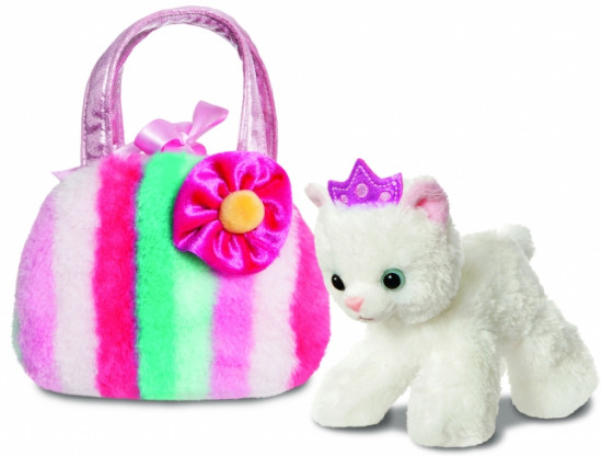 Игрушка мягкая «Кошка в сумке»