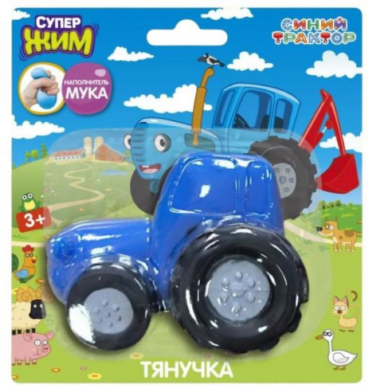 Игрушка-тянучка «Синий Трактор»