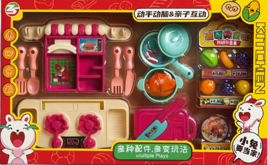 Игровой набор «Мини-кухня с продуктами»