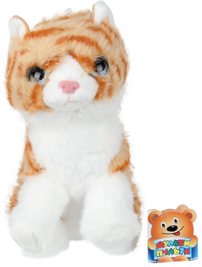 Игрушка мягкая «Рыжая кошка»