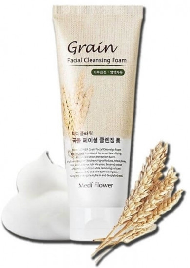 Пенка для умывания со злаками «Grain Facial Cleansing Foam»