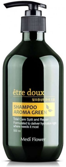 Шампунь против выпадения волос «Etre doux Aroma Green Shampoo»
