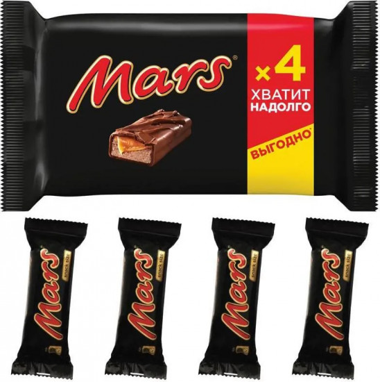 Набор батончиков шоколадных «Mars»
