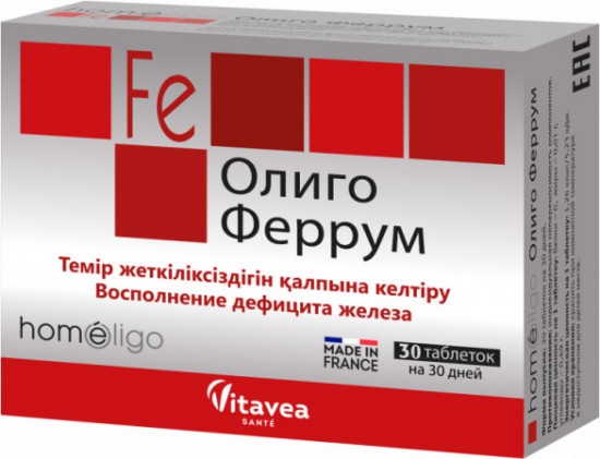 БАД «Олиго Феррум. Баланс железа в организме»