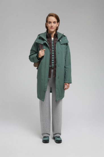 Пальто утепленное женское