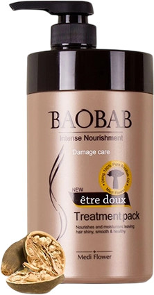 Маска для волос с маслом Баобаба «Etre doux Baobab Treatment Hair Pack»