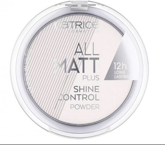 Пудра компактная для лица «All Matt Plus Shine Control Powder», оттенок 001 Прозрачный