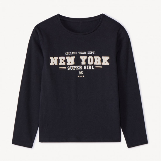 Лонгслив для девочек