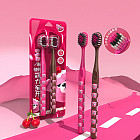 Набор зубных щеток для детей и взрослых «Вишнёвый Медвежонок»