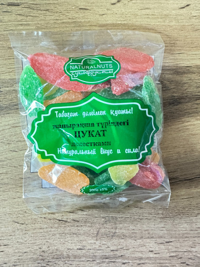 Цукаты лепестками