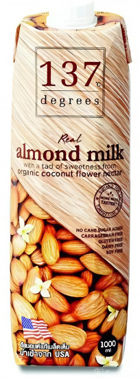 Молоко миндальное растительное с нектаром кокосовых соцветий