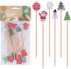 Набор шпажек для канапе «Новогоднее ассорти»