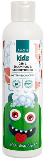 Детский шампунь-кондиционер с арбузным ароматом