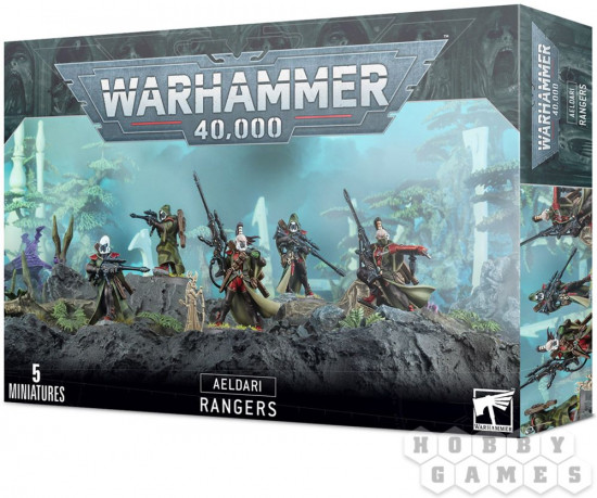 Набор фигурок-миниатюр сборных «Aeldari Rangers»