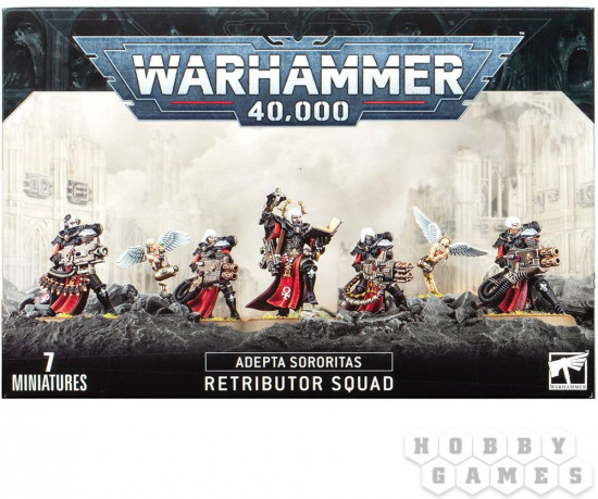 Набор фигурок-миниатюр «Adepta Sororitas Retributor Squad»