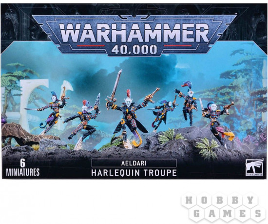 Набор фигурок-миниатюр «Aeldari Harlequin Troupe»