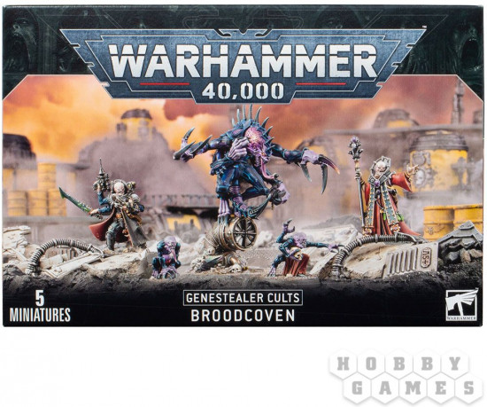 Набор фигурок-миниатюр «Genestealer Cults Broodcoven»