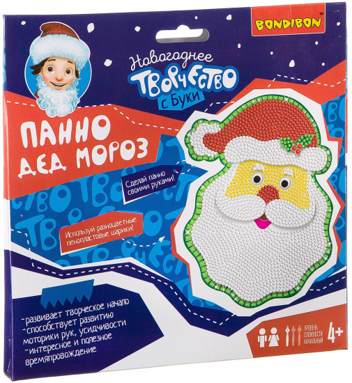 Набор для творчества «Панно Дед Мороз»