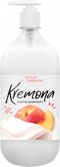 Жидкое крем-мыло «Персик со сливками»