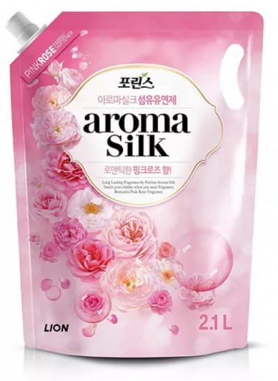 Кондиционер для белья с ароматом розы «Porinse Aroma Silk»
