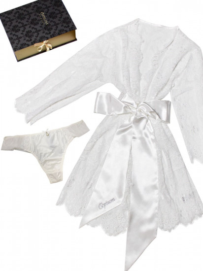 Набор нижнего белья «Lady in white»