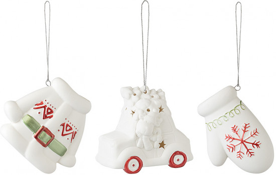 Набор ёлочных украшений с подсветкой «Classy ornaments»