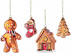 Набор ёлочных украшений «Ginger celebration»