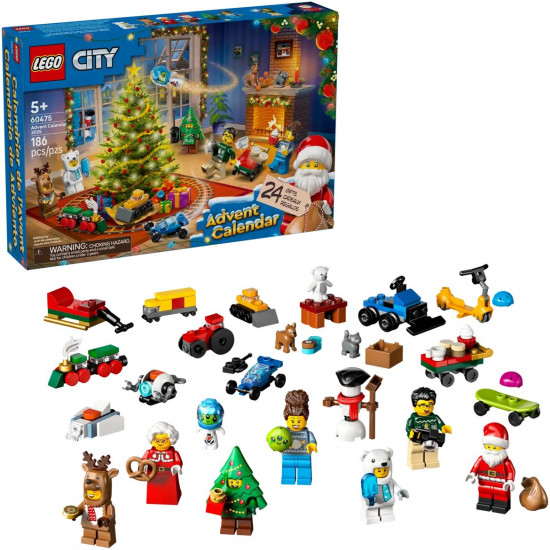 Конструктор LEGO® 60475 Новогодний календарь 2025 года