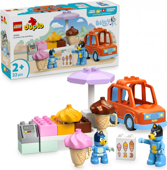Конструктор LEGO® 10458 Поездка за мороженым с Блуи