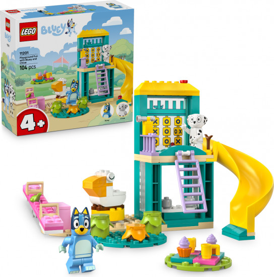 Конструктор LEGO® 11201 Веселая игровая площадка Блуи и Хлои
