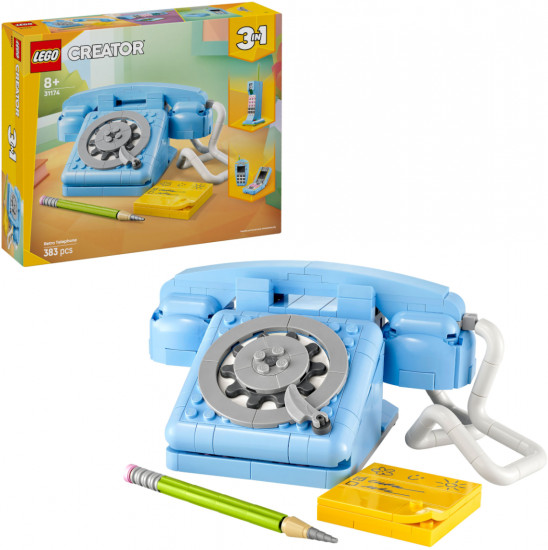 Конструктор LEGO® 31174 Ретро-телефон