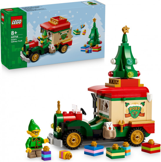 Конструктор LEGO® 40746 Новогодний грузовик Деда Мороза