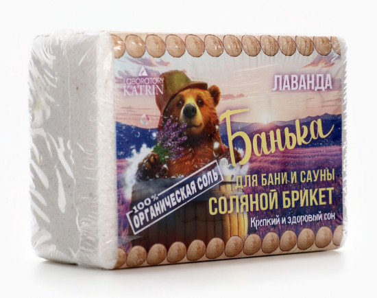 Соляной брикет для бани и сауны «Банька»
