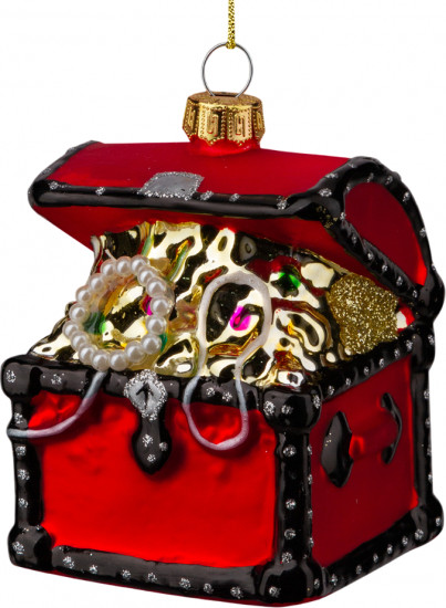 Украшение ёлочное «Сундук с сокровищами»