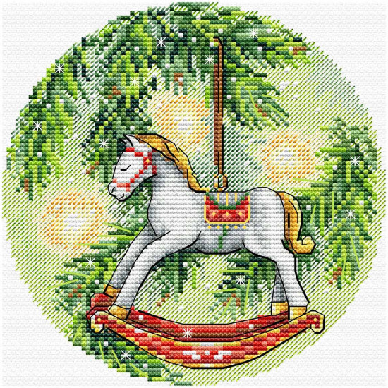 Набор для вышивания «Новогодняя лошадка»