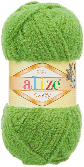 Пряжа для вязания «Softy», цвет 485 зеленая черепаха