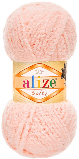Пряжа для вязания «Softy», цвет 340 пудра