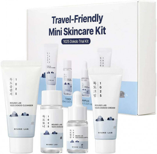 Travel-набор средств для лица с морской водой «Travel-Friendly Mini Skincare Kit Dokdo»